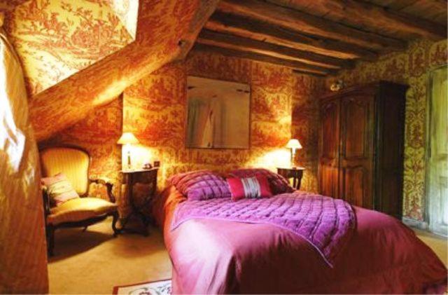שומון Chambres D'Hotes Le Mousseau חדר תמונה