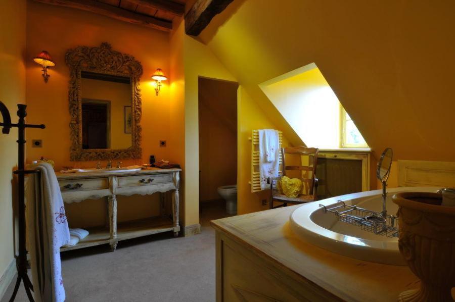 שומון Chambres D'Hotes Le Mousseau חדר תמונה